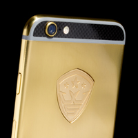 l24K Gold iPhone 6 with carbon